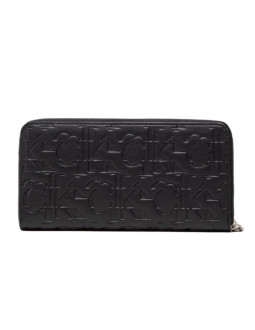 Portfel calvin klein jeans sleek zip around 2