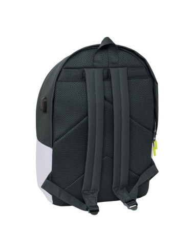 Plecak sportowy real madryt z usb i z miejscem na laptopa double backpack