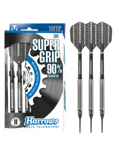 Rzutki harrows supergrip 90% softip