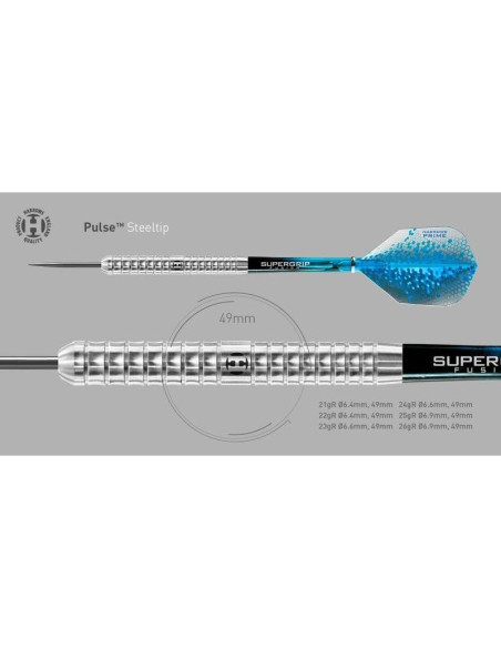 Rzutki harrows pulse 90% steeltip