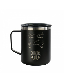 Kubek termiczny fc barcelona z autografami 400 ml