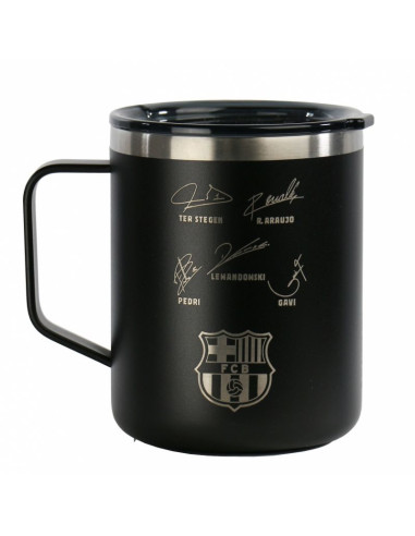 Kubek termiczny fc barcelona z autografami 400 ml