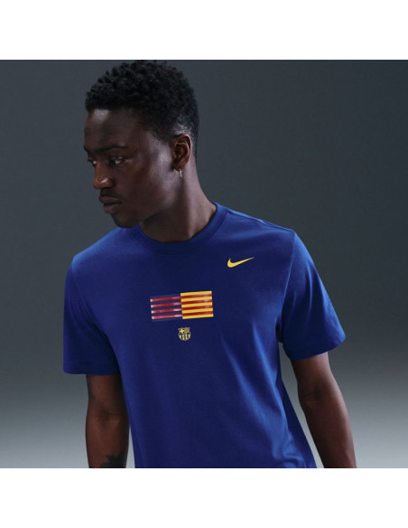Koszulka nike fc barcelona crest tee  25/26 hq8405-455