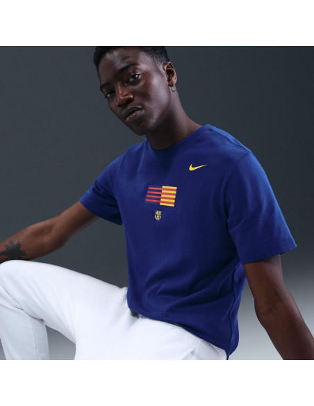 Koszulka nike fc barcelona crest tee  25/26 hq8405-455
