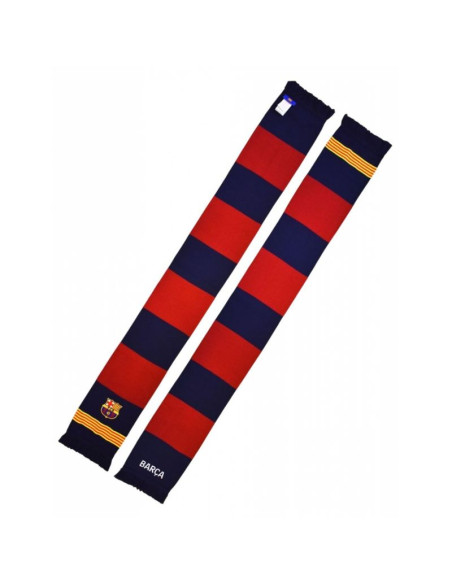 Szalik kibica fc barcelona dwustronny double vertical scarf