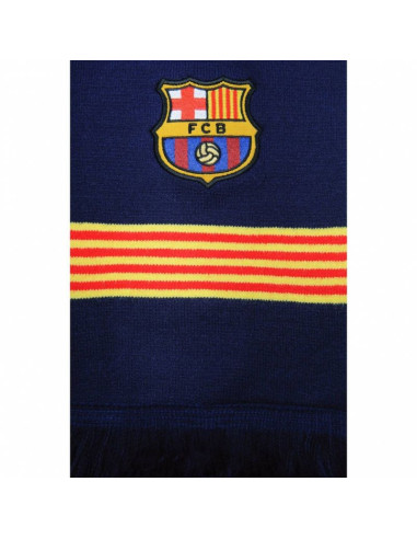 Szalik kibica fc barcelona dwustronny double vertical scarf