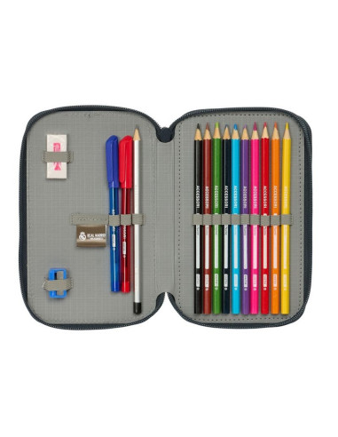 Piórnik real madryt double filled pencil case 29 pcs