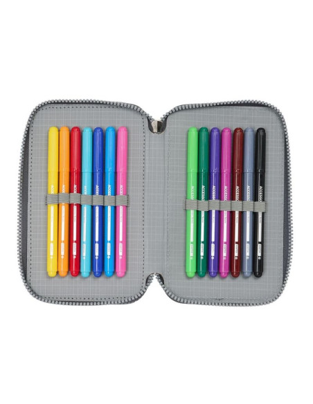 Piórnik z wyposażeniem real madryt double filled pencil case 28 pcs