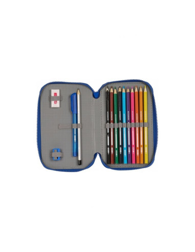 Piórnik fc barcelona z wyposażeniem 412