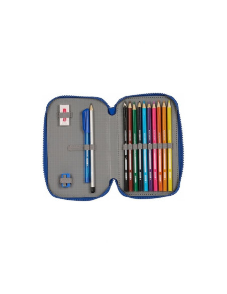 Piórnik fc barcelona z wyposażeniem 412