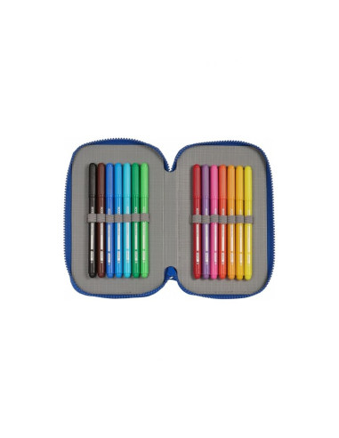 Piórnik fc barcelona z wyposażeniem 412