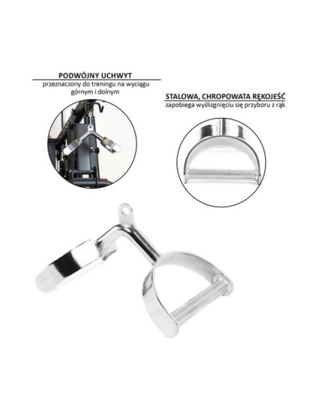 Uchwyt podwójny uw08 hms 17-62