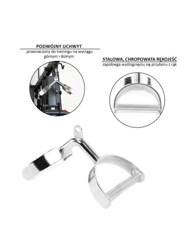 Uchwyt podwójny uw08 hms 17-62