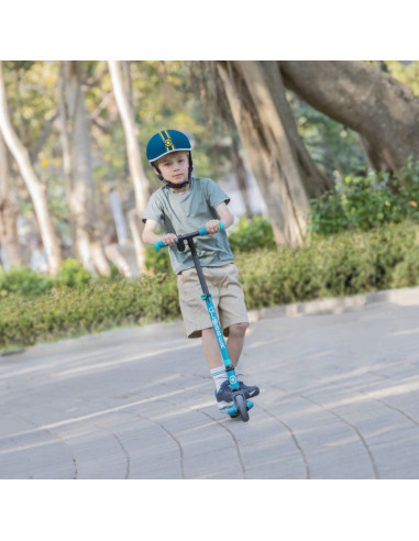 Kask dziecięcy globber ultimum s/m ciemnoniebieski petrol [51-55 cm] (601-301)