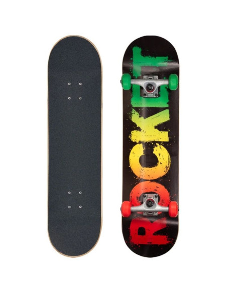 Deskorolka rocket rasta fade