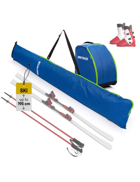 Zestaw pokrowców narciarskich meteor norse