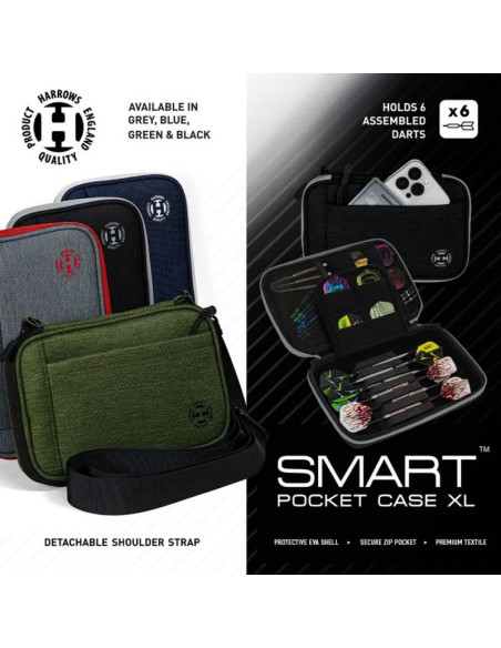 Pokrowiec na rzutki harrows smart case 6