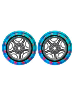 Kółka przednie do hulajnogi globber 526-009 121mm 2szt. led