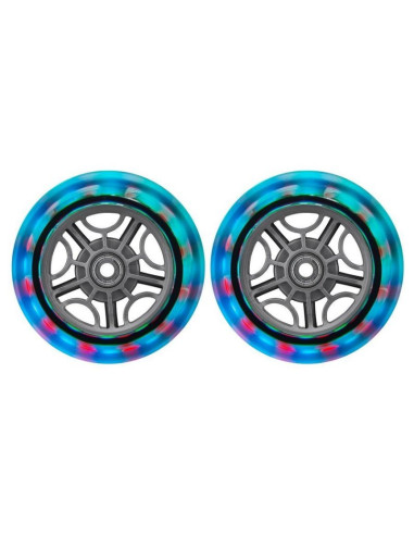 Kółka przednie do hulajnogi globber 526-009 121mm 2szt. led