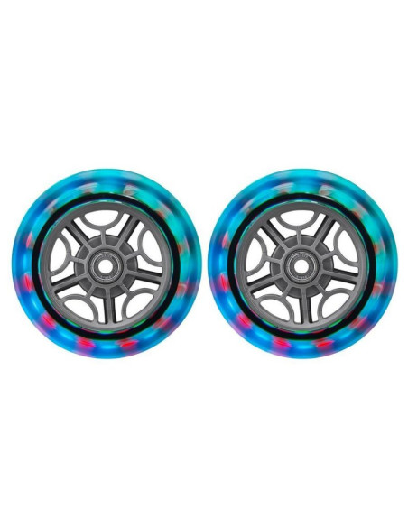 Kółka przednie do hulajnogi globber 526-009 121mm 2szt. led