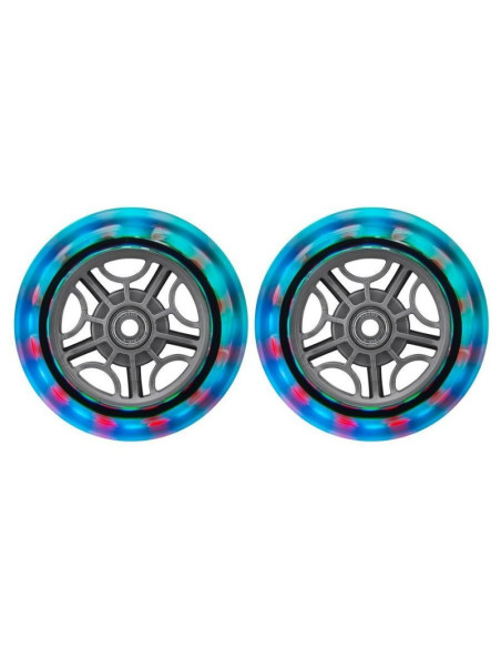 Kółka przednie do hulajnogi globber 526-009 121mm 2szt. led