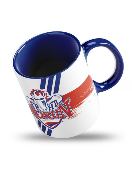 Kubek kibica z podkładką kht toruń srebkht