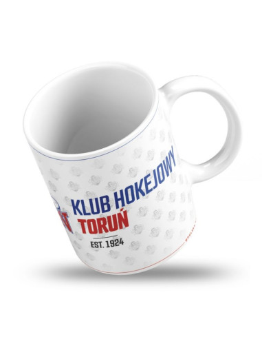 Kubek kibica z podkładką kht toruń srebkht