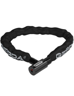 Zapięcie rowerowe gerda łańcuch, korpus okrągły, osłona klucza contra