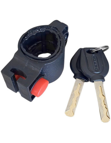 Zapięcie rowerowe gerda grey flex