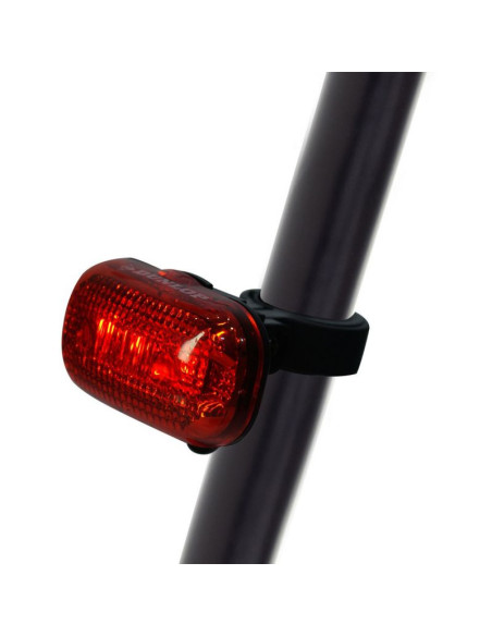 Zestaw lampek rowerowych dunlop led