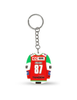 Brelok koszulka zagłębie sosnowiec (home) srebbrekh 2