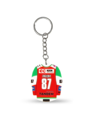 Brelok koszulka zagłębie sosnowiec (home) srebbrekh