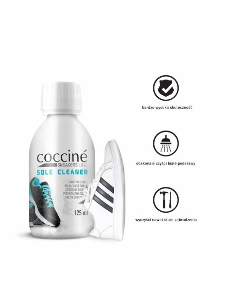 Preparat do czyszczenia białych podeszw coccine 125ml