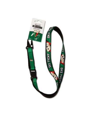 Smycz gks tychy premium plus srebgks