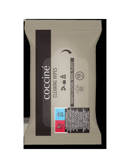 Preparat do butów chusteczki czyszczące coccine