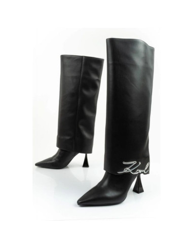 Buty, kozaki karl lagerfeld debut ii w