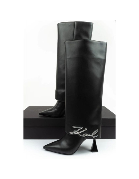 Buty, kozaki karl lagerfeld debut ii w