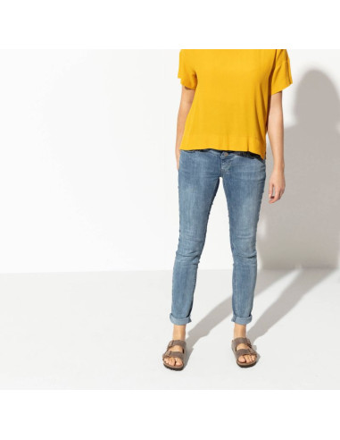 Klapki męskie brązowe birkenstock arizona tabacco brown narrow wąskie (0352203)