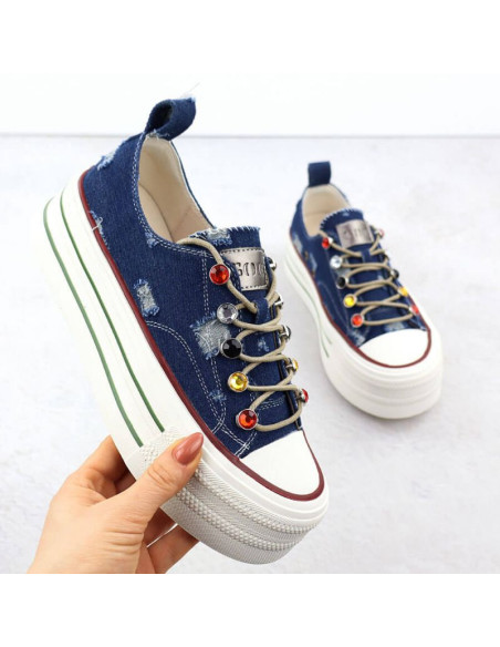 Trampki goe jeansowe w rr2n4103