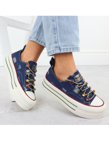 Trampki goe jeansowe w rr2n4103