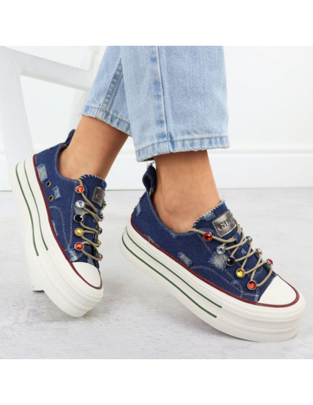 Trampki goe jeansowe w rr2n4103