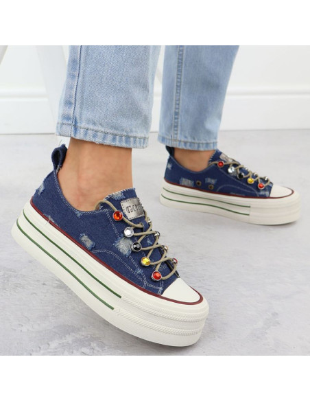 Trampki goe jeansowe w rr2n4103