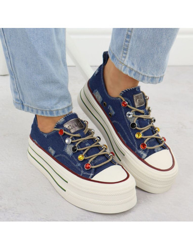 Trampki goe jeansowe w rr2n4103