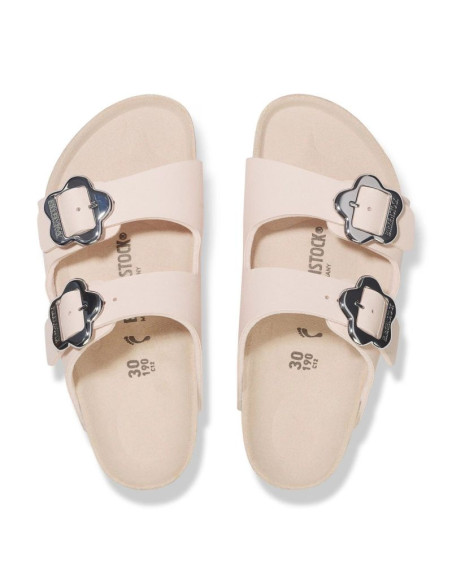 Klapki birkenstock arizona flower buckle jr