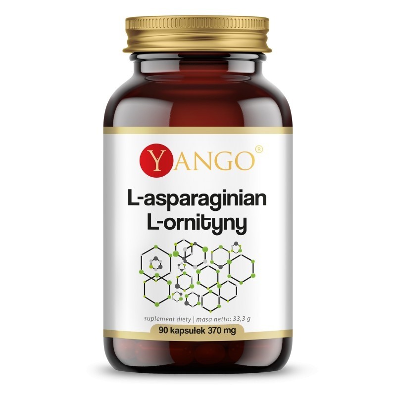 L-asparaginian L-ornityny (90 kaps.)