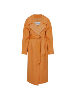 Płaszcz calvin klein double faced oversize w