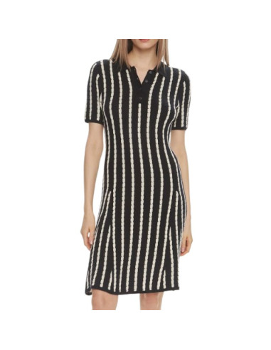 Sukienka tommy hilfiger cable f&f polo ss w