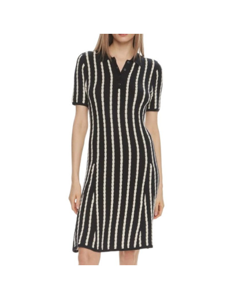 Sukienka tommy hilfiger cable f&f polo ss w