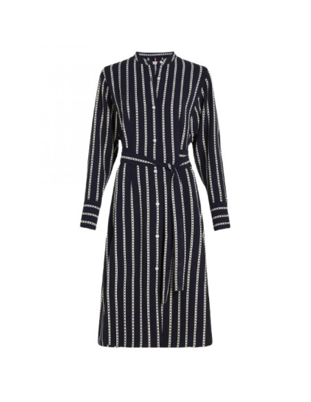 Sukienka tommy hilfiger argyle strip w