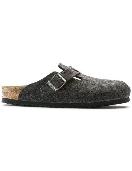 Klapki birkenstock boston fe anthrazit